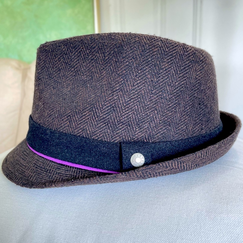 Perry Ellis stingy brim fedora / trilby